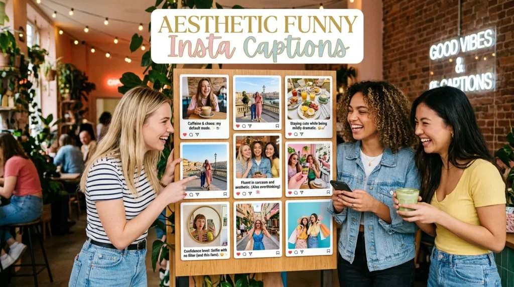 Aesthetic Funny Insta Captions