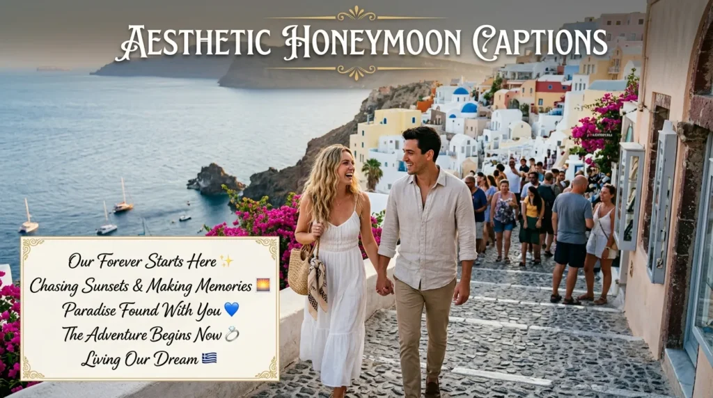 Aesthetic Honeymoon Captions
