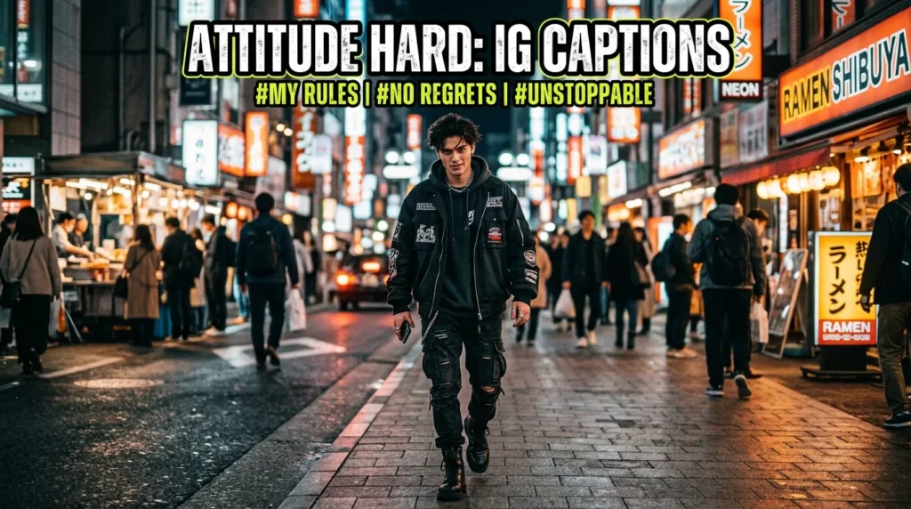 Attitude Hard IG Captions