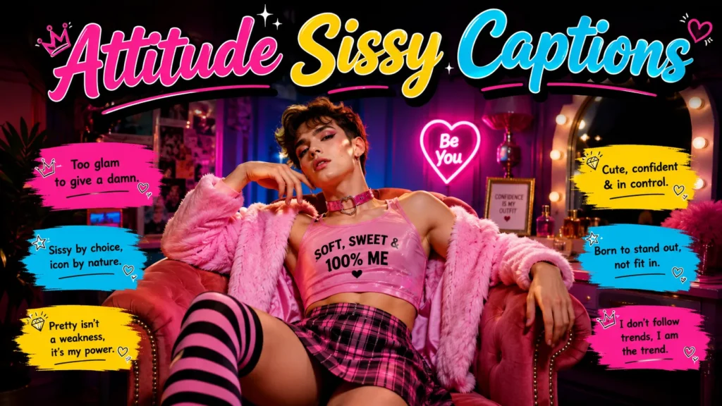 Attitude Sissy Captions
