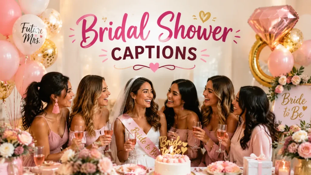Bridal Shower Captions