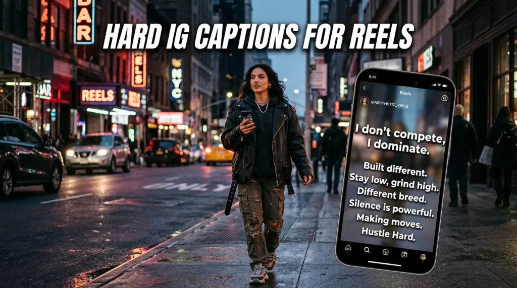 Hard IG Captions for Reels 