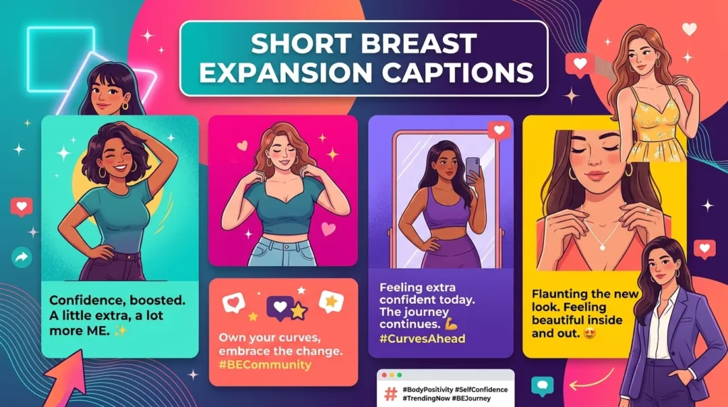 Short Breast Expansion Captions