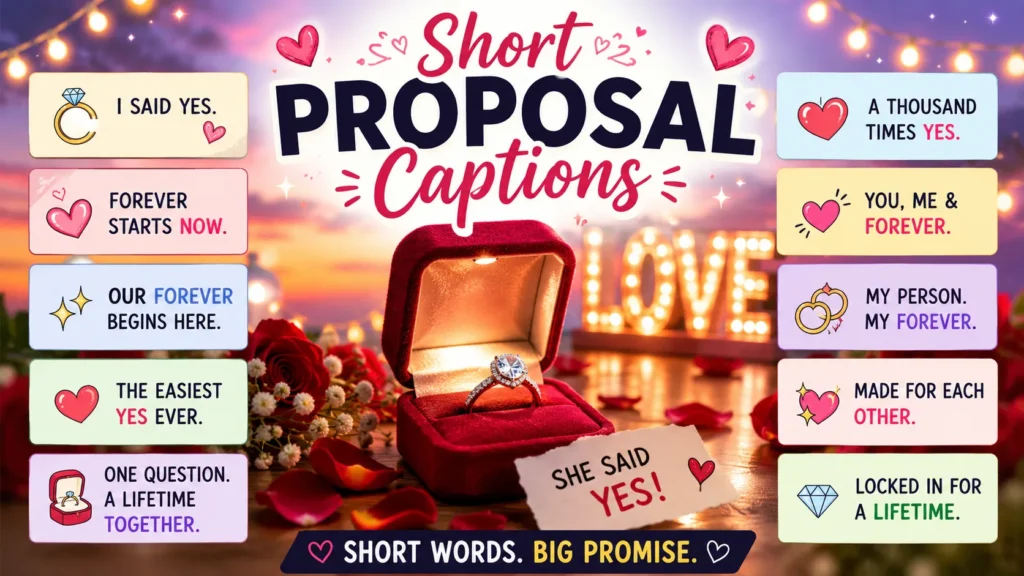 Short Proposal Captions