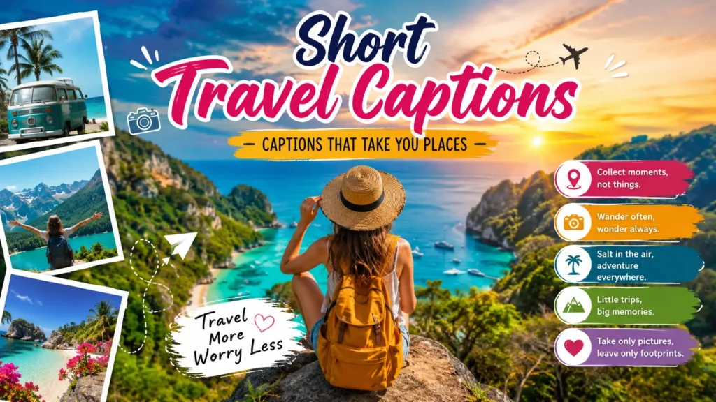 Short Travel Captions