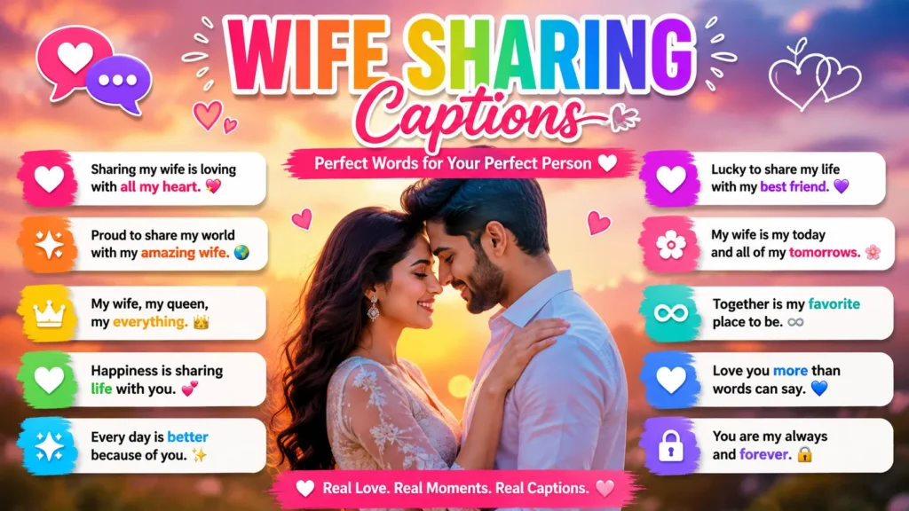 Wife Sharing Captions