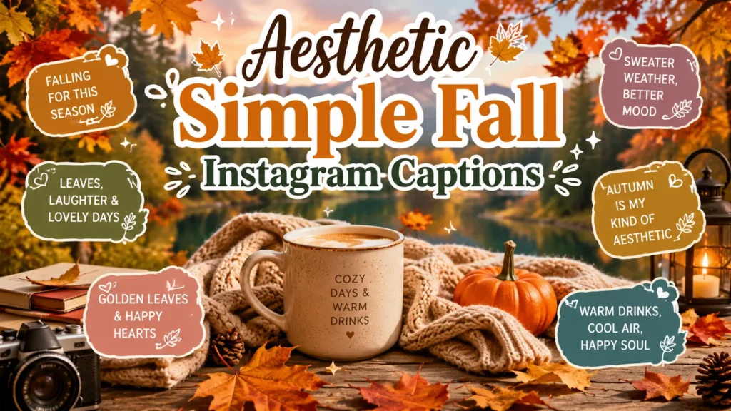 Aesthetic Simple Fall Instagram Captions