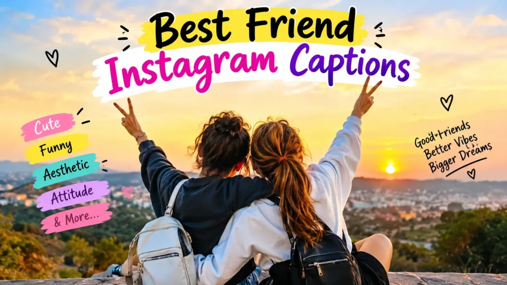 Best Friend Instagram Captions
