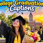 College Graduation Captions
