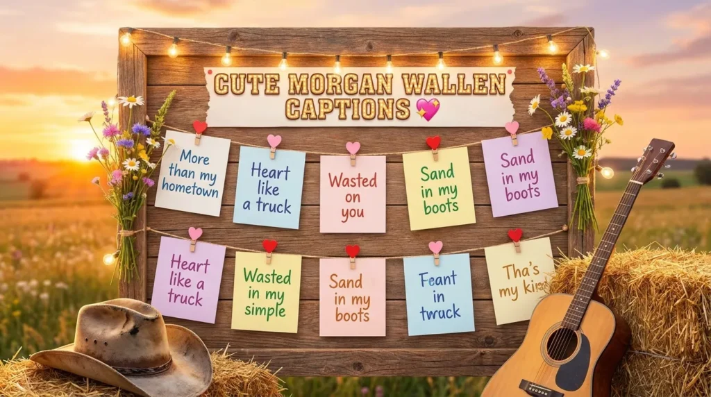 Cute Morgan Wallen Captions