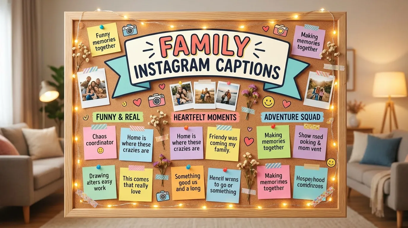 Family Instagram Captions