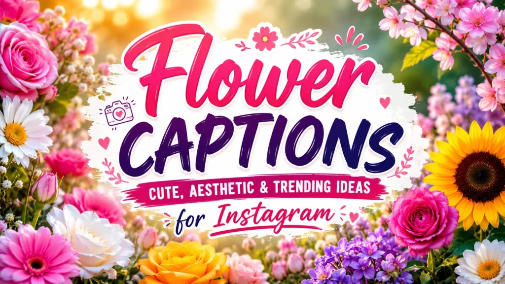 Flower Captions