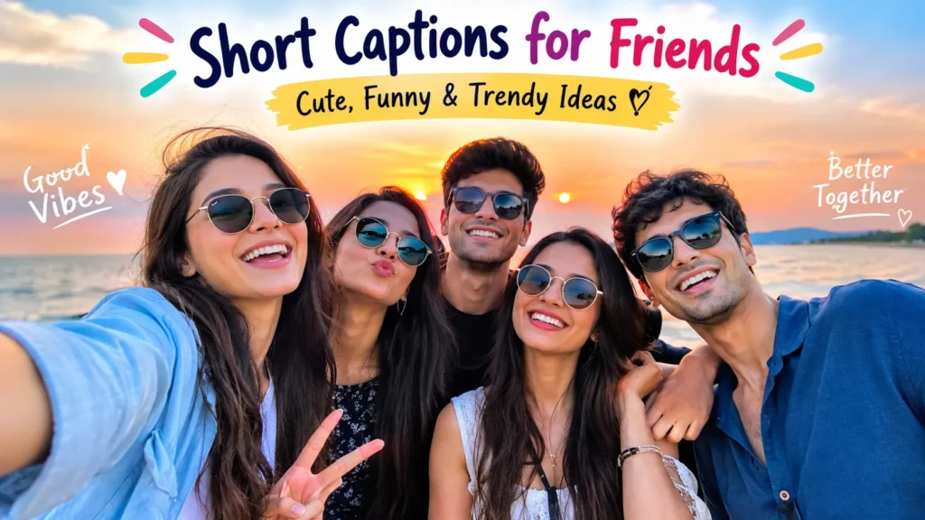 Short Captions for Friends