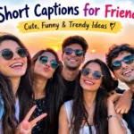 Short Captions for Friends