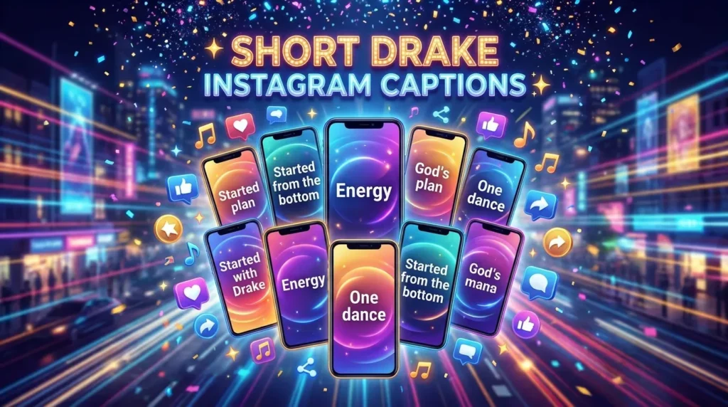 Short Drake Instagram Captions