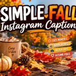 Simple Fall Instagram Captions
