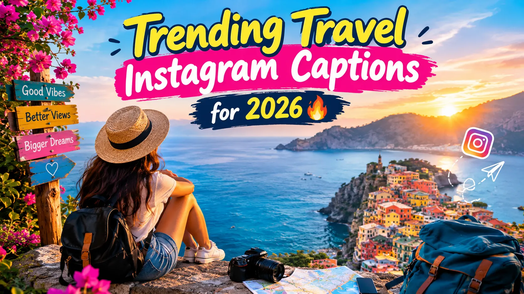 Trending Travel Instagram Captions for 2026 🔥