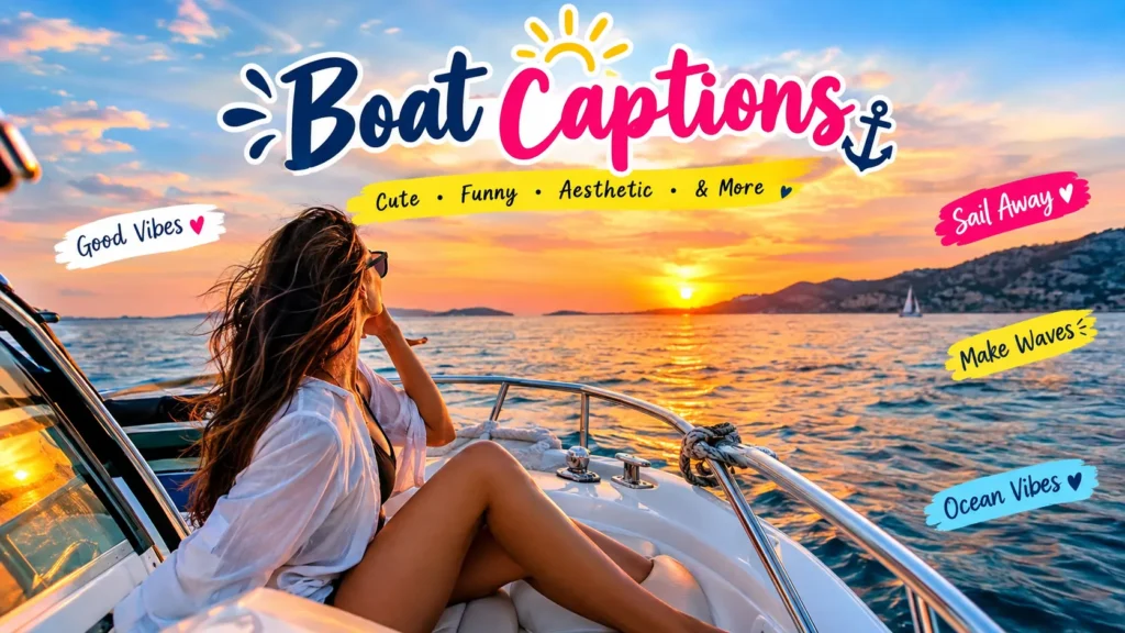 Boat Captions