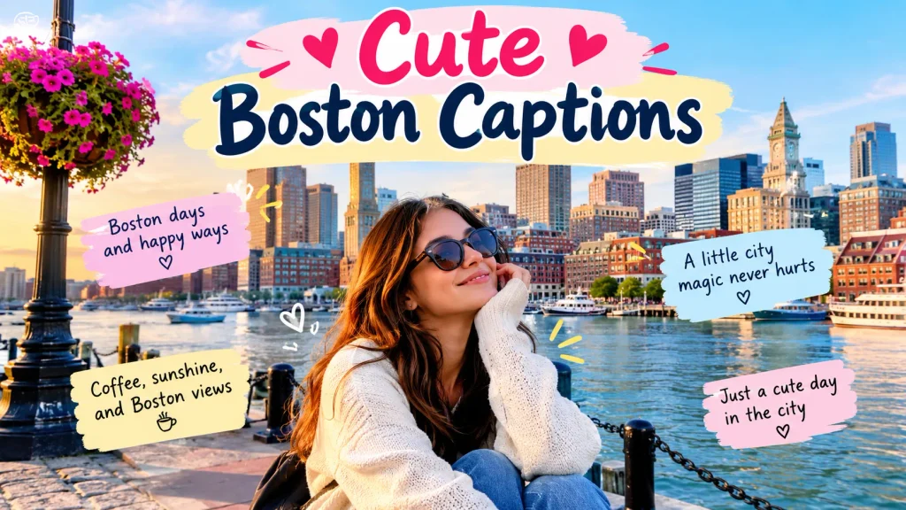 Cute Boston Captions