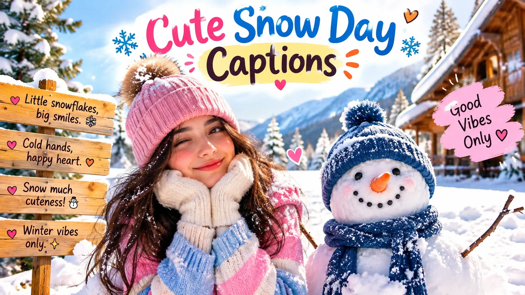 Cute Snow Day Captions