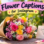 Flower Captions for Instagram