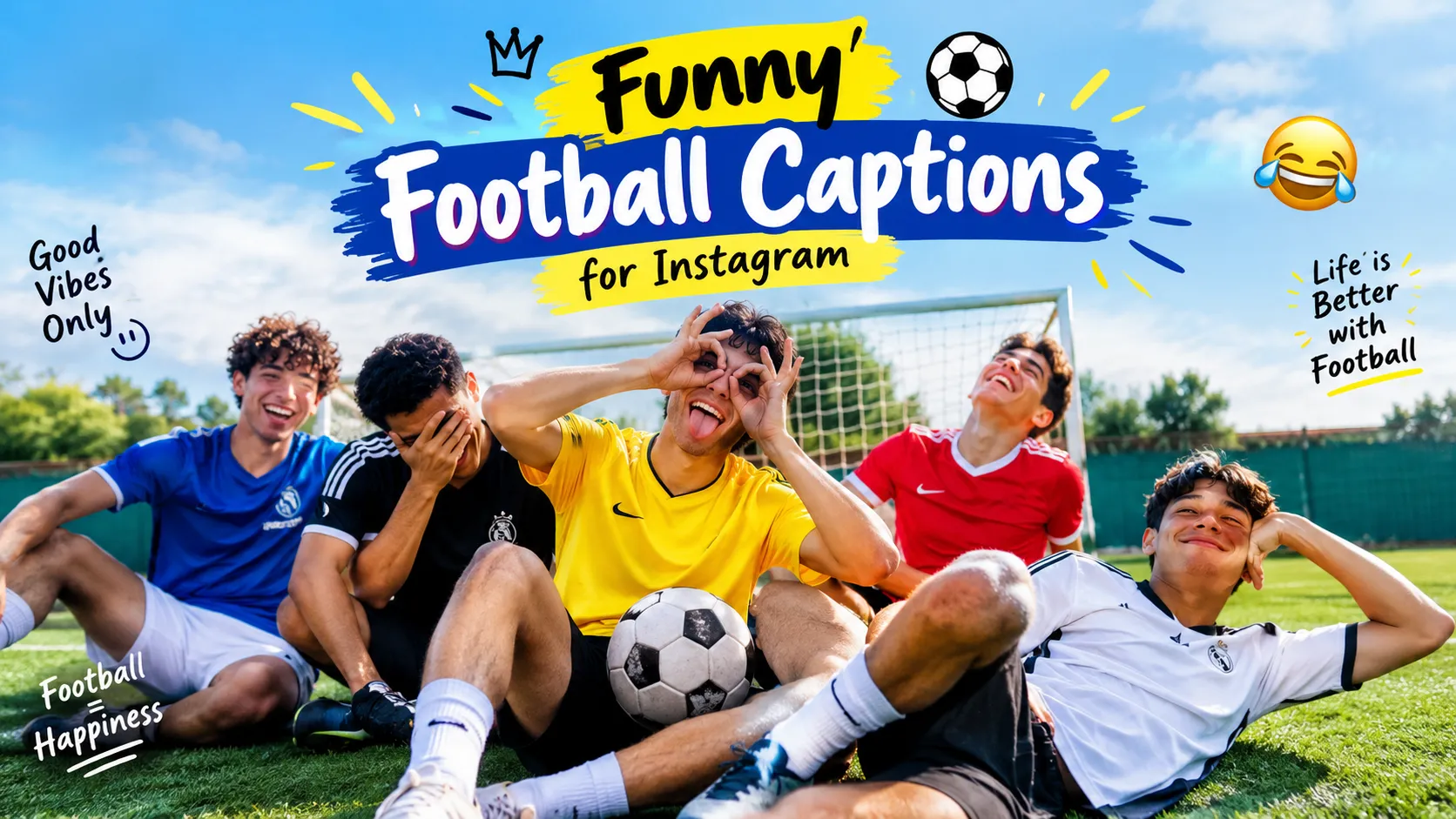 Funny Football Captions for Instagram
