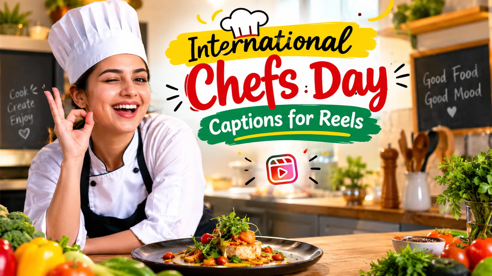 International Chefs Day Captions for Reels
