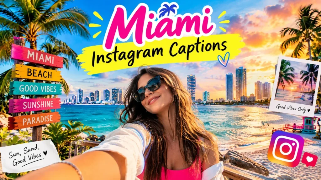 Miami Instagram Captions