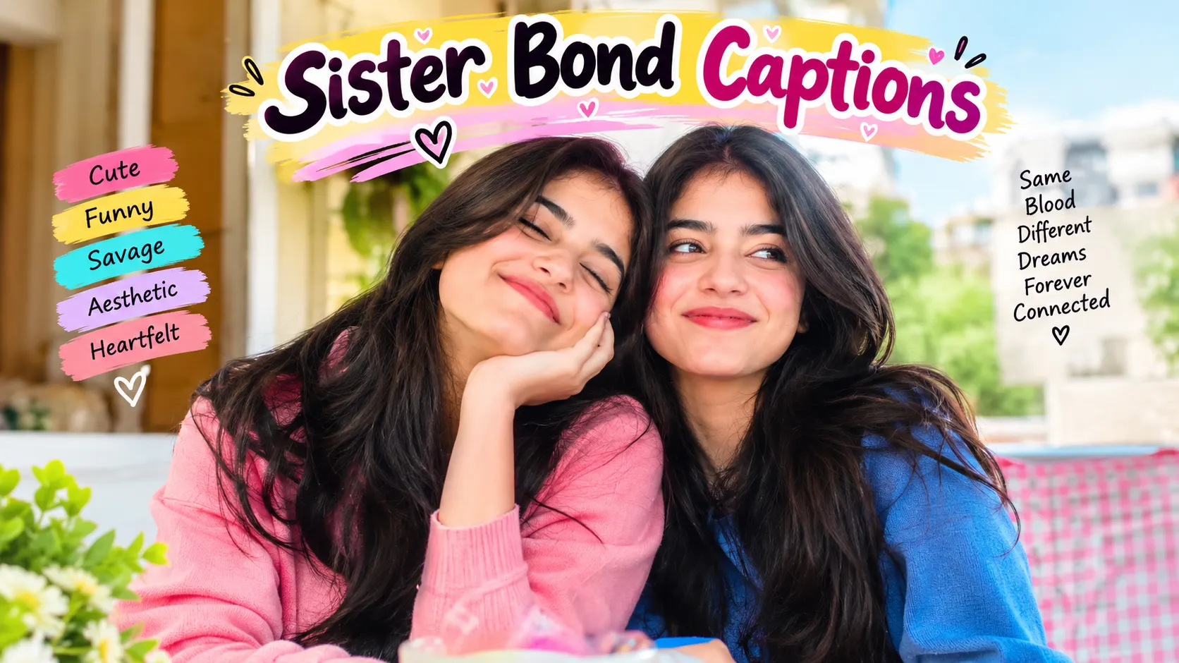 Sister Bond Captions 