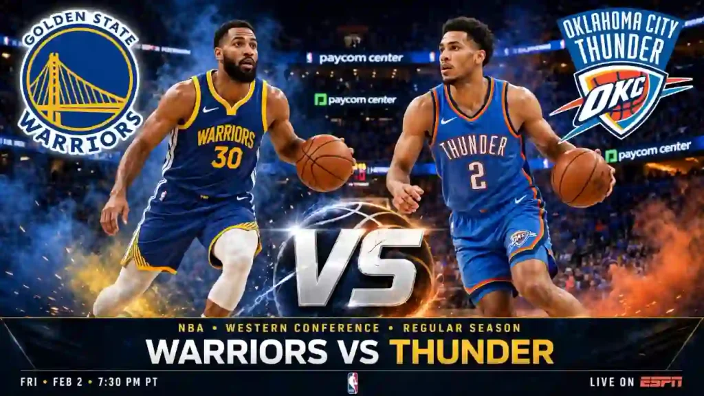 warriors vs thunder