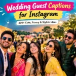 Wedding Guest Captions for Instagram